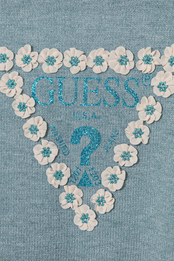 Dievča Dievčenské šaty Guess K5YK08.Z3OS0.9BYA modrá