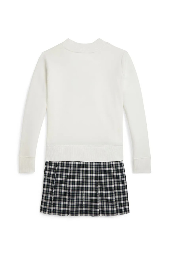 Dievča Dievčenské šaty Polo Ralph Lauren 313979024001 biela