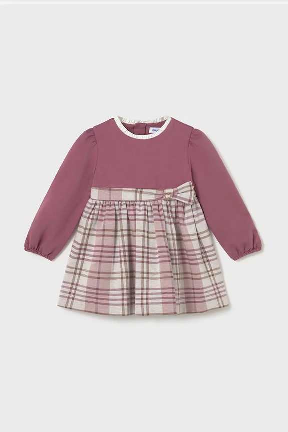 Mayoral sukienka dziecięca 2903.4A.Baby.9BYA czerwony AW25