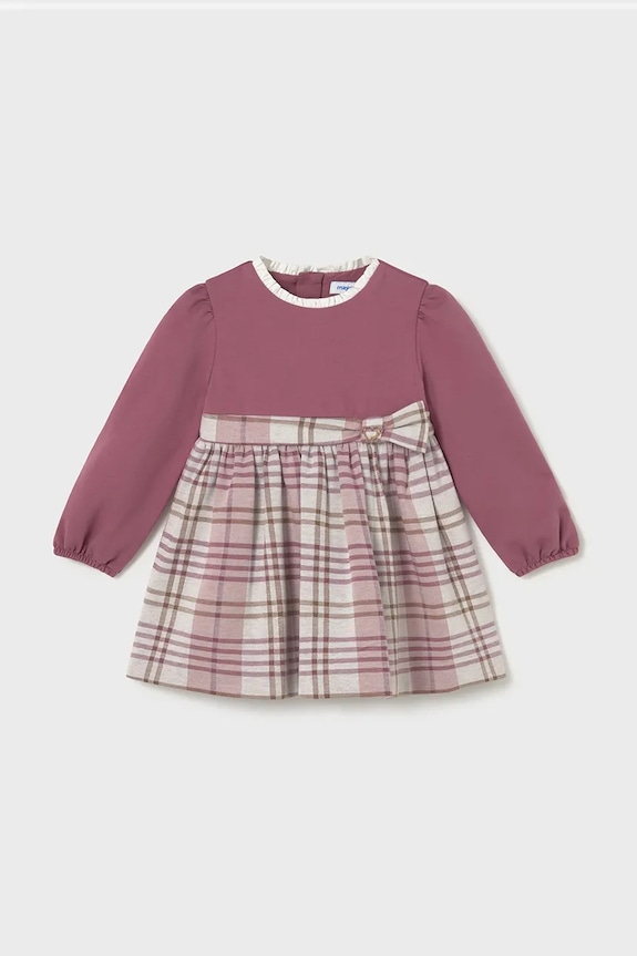 Mayoral sukienka dziecięca 2903.4A.Baby.9BYA czerwony AW25