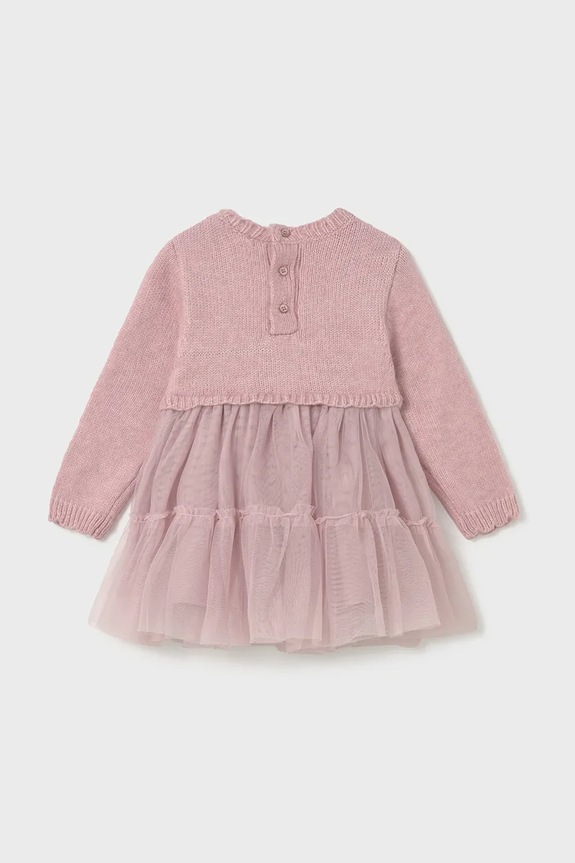 Φόρεμα μωρού Mayoral 2905.4A.Baby.9BYA ροζ AW25
