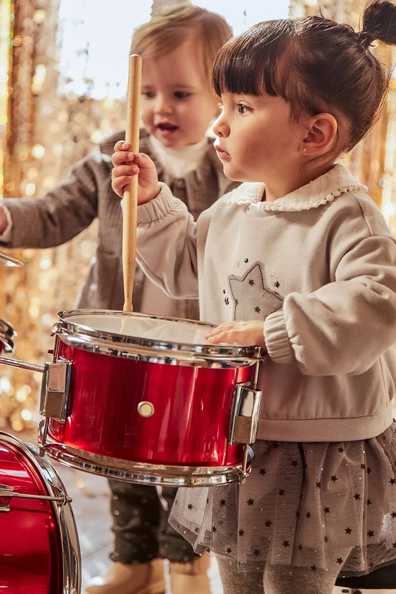 Šaty pre bábätká Mayoral 2912.4D.Baby.9BYA sivá