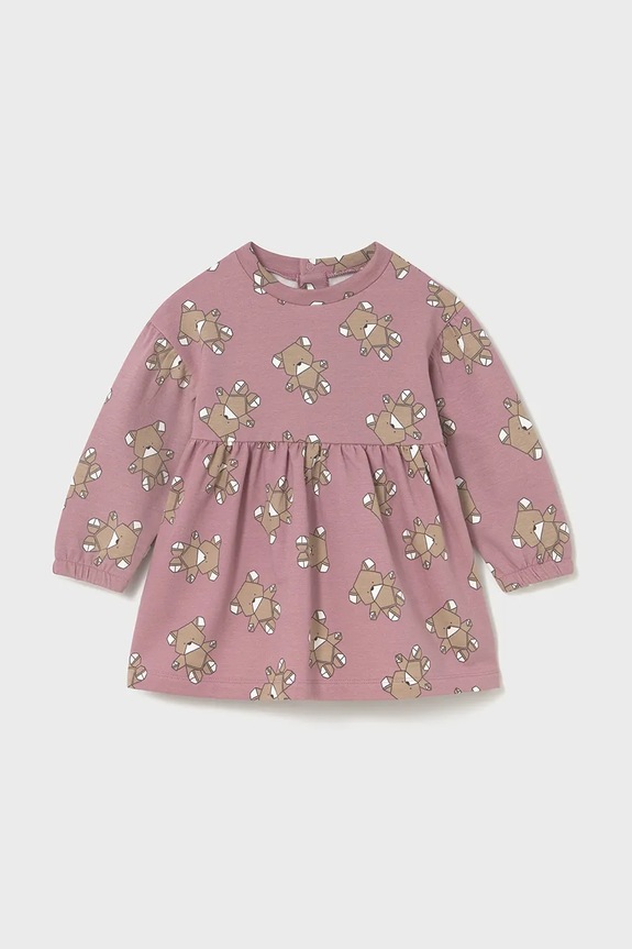 Mayoral vestito bambina 2916.4F.Baby.9BYA rosa AW25