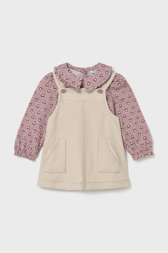 Παιδικό φόρεμα Mayoral μακρύ ροζ 2926.4J.Baby.9BYA