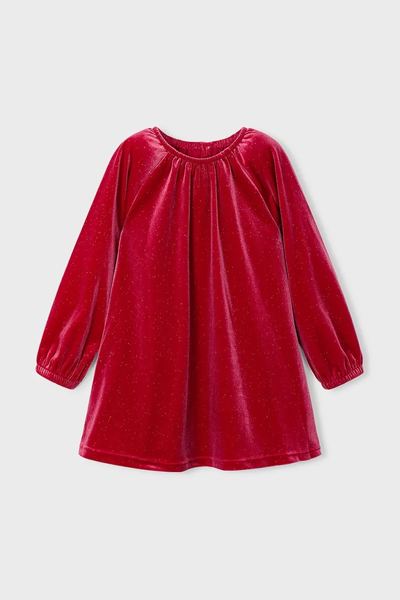 Mayoral rochie fete 4923.6L.Mini.9BYA rosu AW25
