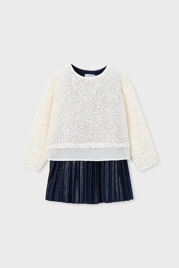 Παιδικό φόρεμα Mayoral 4925.6M.Mini.9BYA μπλε AW25