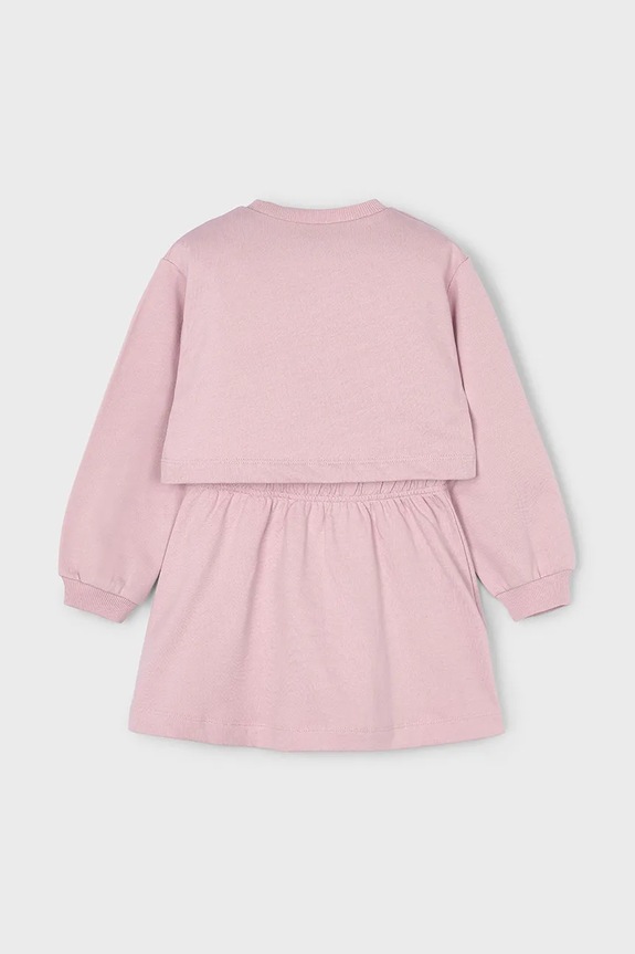 BIMBA Mayoral vestito e felpa bambino/a 4927.6B.Mini.9BYA rosa
