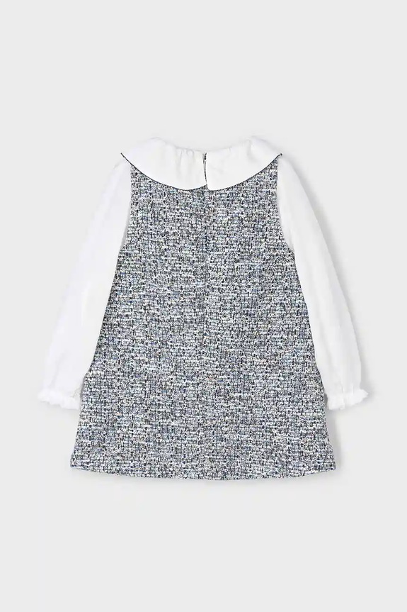 BIMBA Mayoral vestito bambina 4990.6L.Mini.9BYA blu