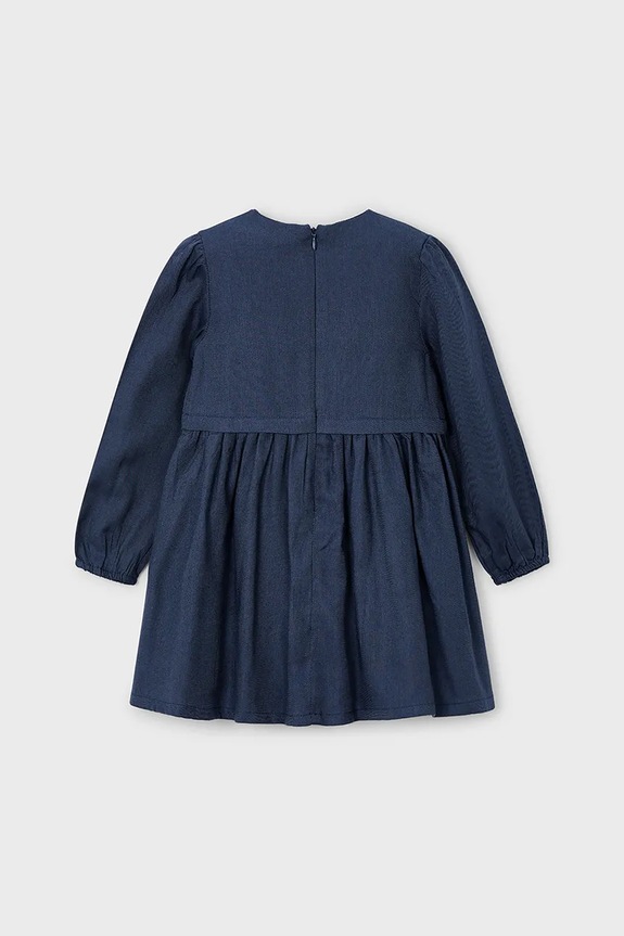 Παιδικό φόρεμα Mayoral 4992.6E.Mini.9BYA μπλε AW25
