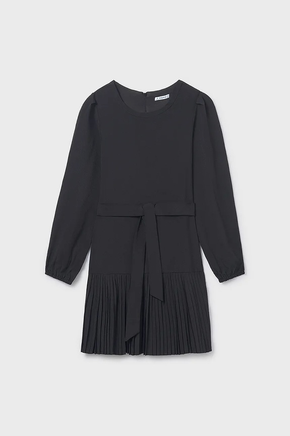 Παιδικό φόρεμα Mayoral 7908.8A.Junior.9BYA μαύρο AW25