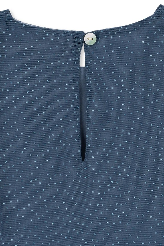 Κοριτσίστικα Παιδικό φόρεμα Konges Sløjd FAY DRESS GRS KS103807.9BYA σκούρο μπλε