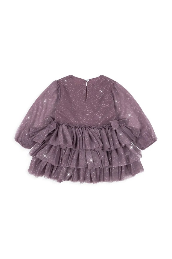 Παιδικό φόρεμα Konges Sløjd FAY DRESS GRS KS103807.9BYA μωβ AW25