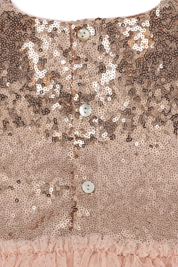Lány Konges Sløjd gyerek ruha MEI DRESS KS103906.9BYA rózsaszín