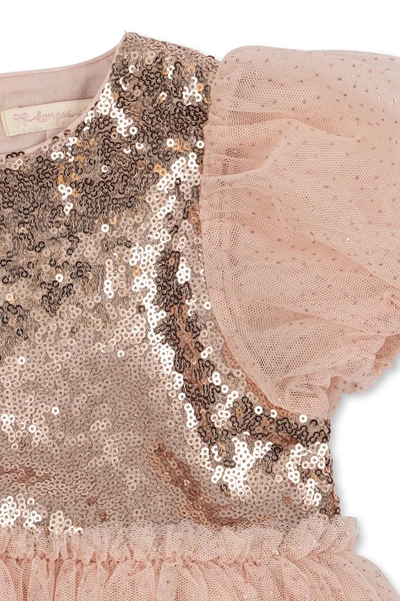 Konges Sløjd gyerek ruha MEI DRESS rózsaszín KS103906.9BYA