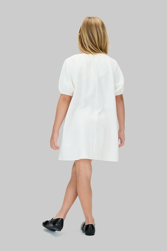 Παιδικό βαμβακερό φόρεμα Calvin Klein Jeans IG0IG03013.9BYA