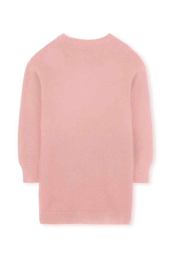 Kenzo Kids rochie din amestec de lână pentru copii K61356.86.108 roz AW25