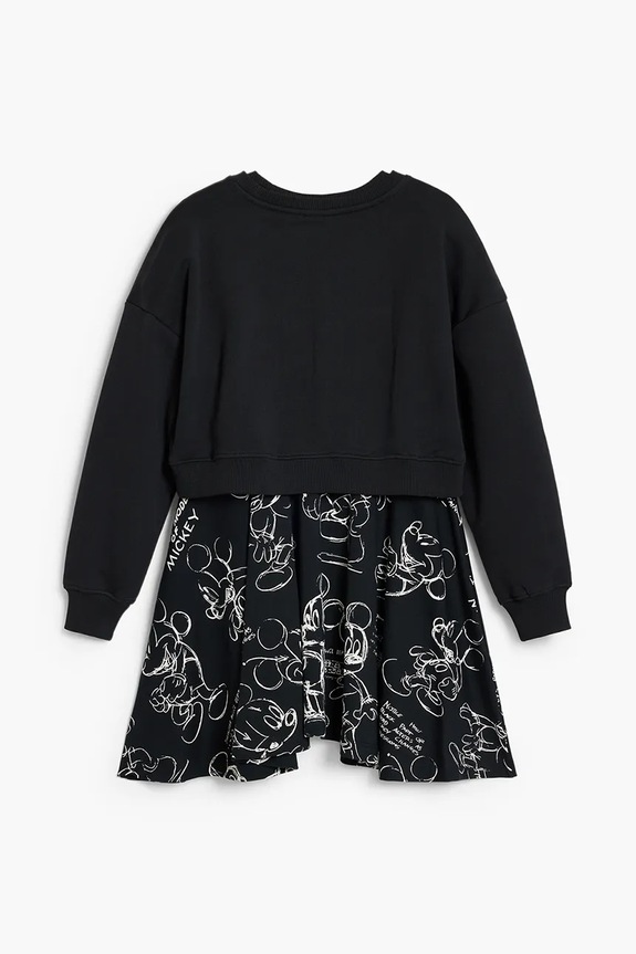 Desigual gyerek ruha 25WGVK19 fekete AW25