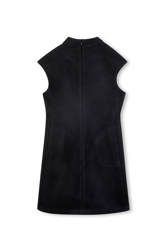 Κοριτσίστικα Παιδικό φόρεμα με προσθήκη μαλλιού Karl Lagerfeld Z30618.114.150 μαύρο