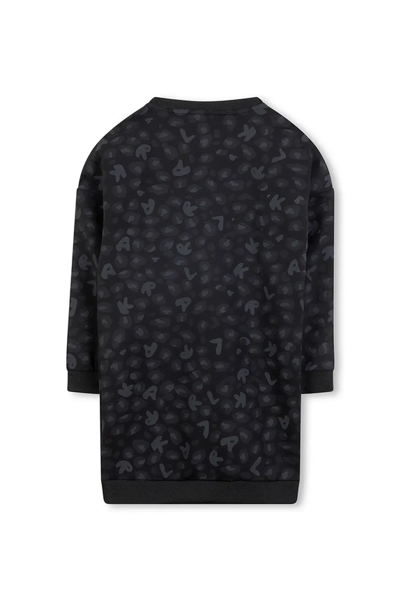 Karl Lagerfeld vestito bambina Z30619.156.162 nero AW25