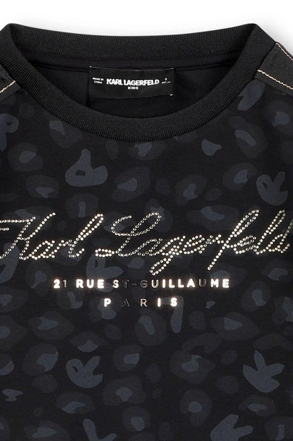 BIMBA Karl Lagerfeld vestito bambina Z30619.156.162 nero