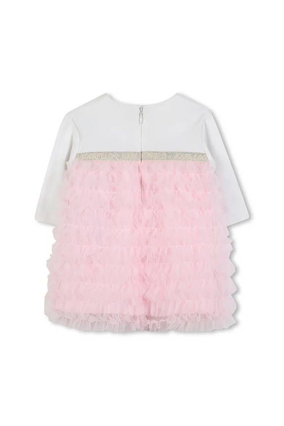 Šaty pre bábätká Karl Lagerfeld Z30668.60.81 ružová AW25