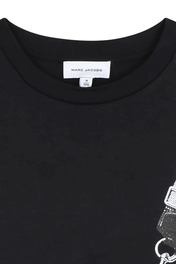 Dievča Dievčenské bavlnené šaty Marc Jacobs W60598.114.150 čierna