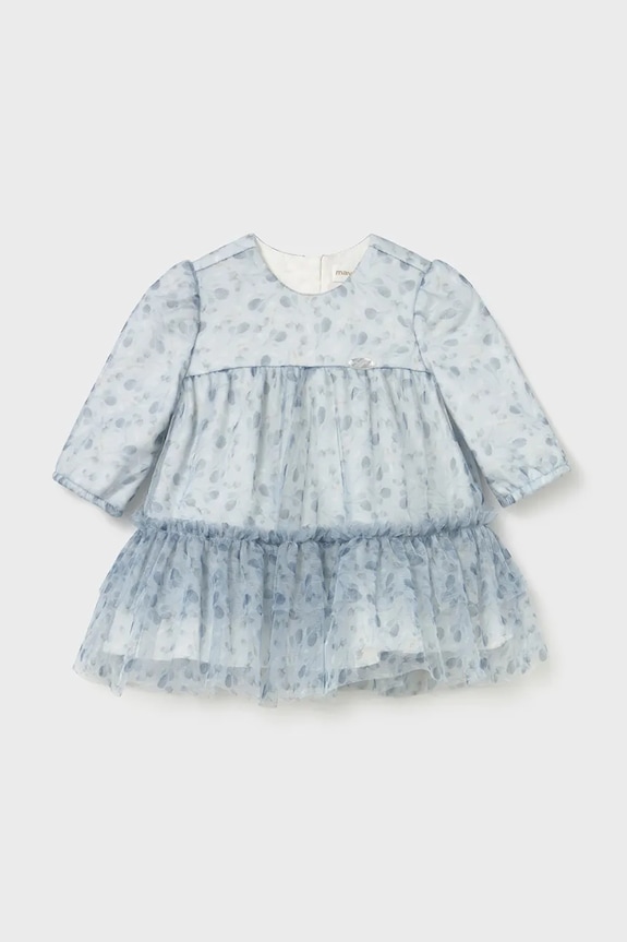 Obleka za dojenčka Mayoral Newborn Mini modra 2817.2K.Newborn.9BYA
