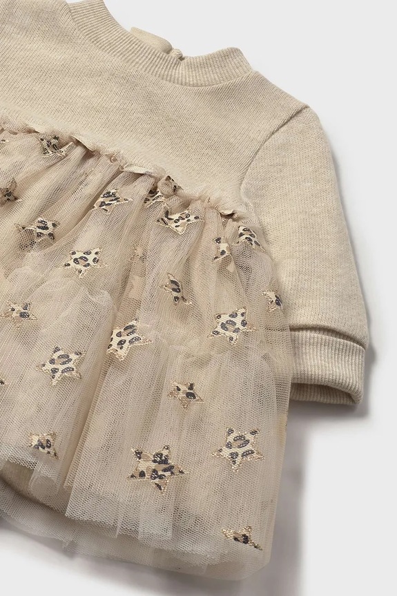 BIMBA Mayoral Newborn vestito neonato 2824.2N.Newborn.9BYA beige