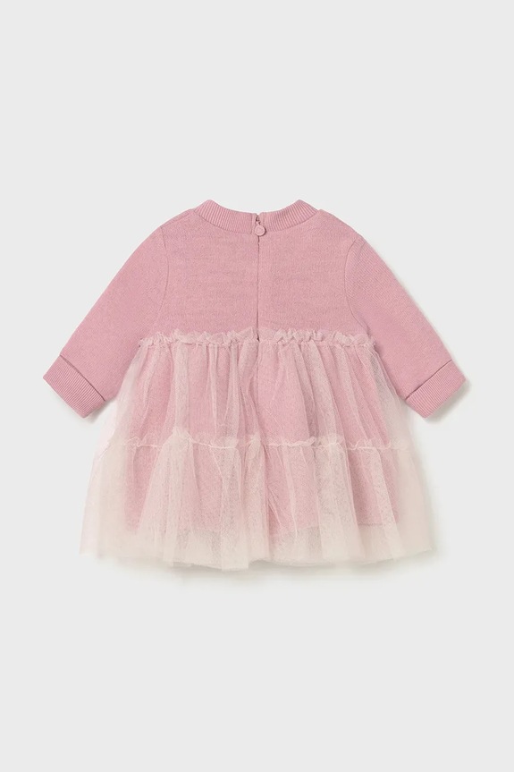 Mayoral Newborn sukienka niemowlęca 2824.2N.Newborn.9BYA różowy AW25