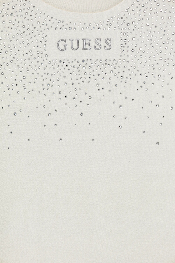 DÍVKA Dětské bavlněné šaty Guess J5BK07.KAV34.9BYA béžová