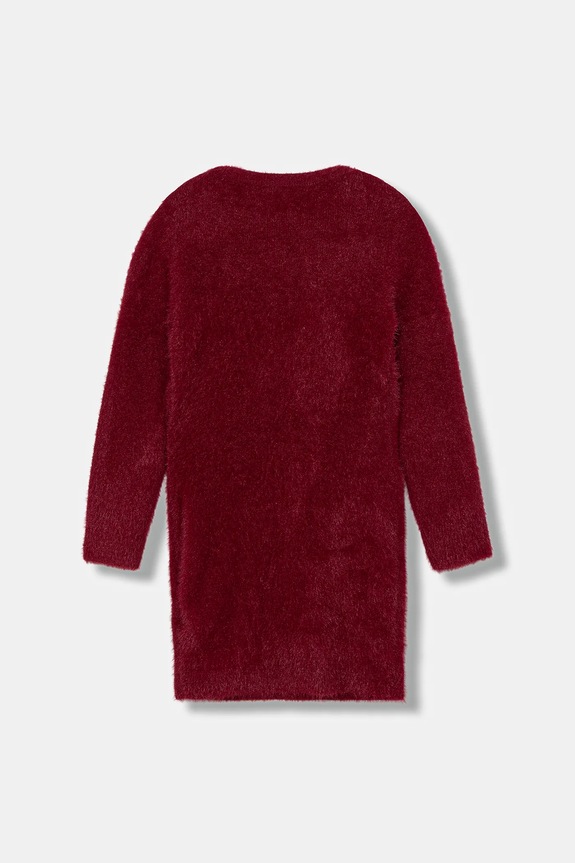 Dievčenské šaty Guess J5BK08.Z0720.9BYA burgundské AW25