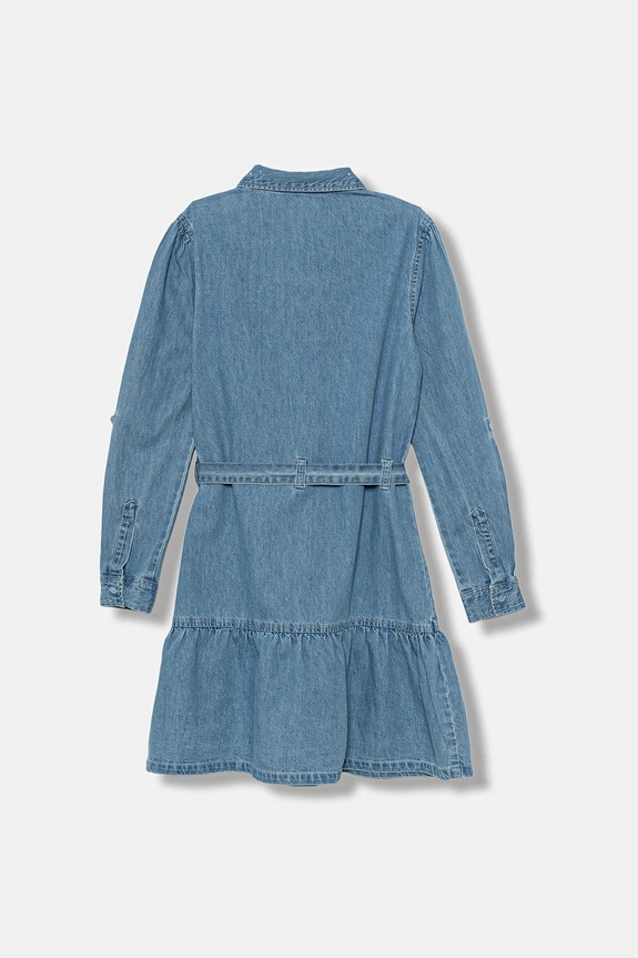 Παιδικό φόρεμα τζιν Guess J5BK09.D4EU0.9BYA μπλε AW25