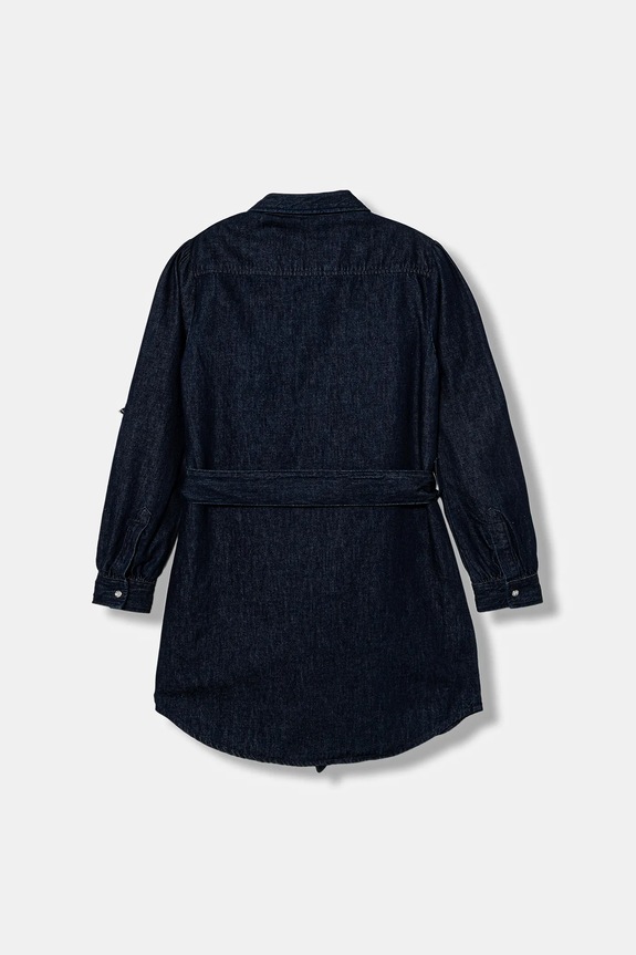 Dievčenské rifľové šaty Guess J5BK22.D4EU0.9BYA tmavomodrá AW25