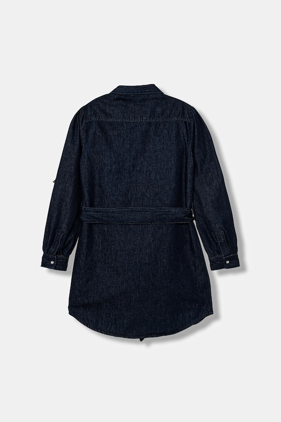 Dievčenské rifľové šaty Guess J5BK22.D4EU0.9BYA tmavomodrá AW25