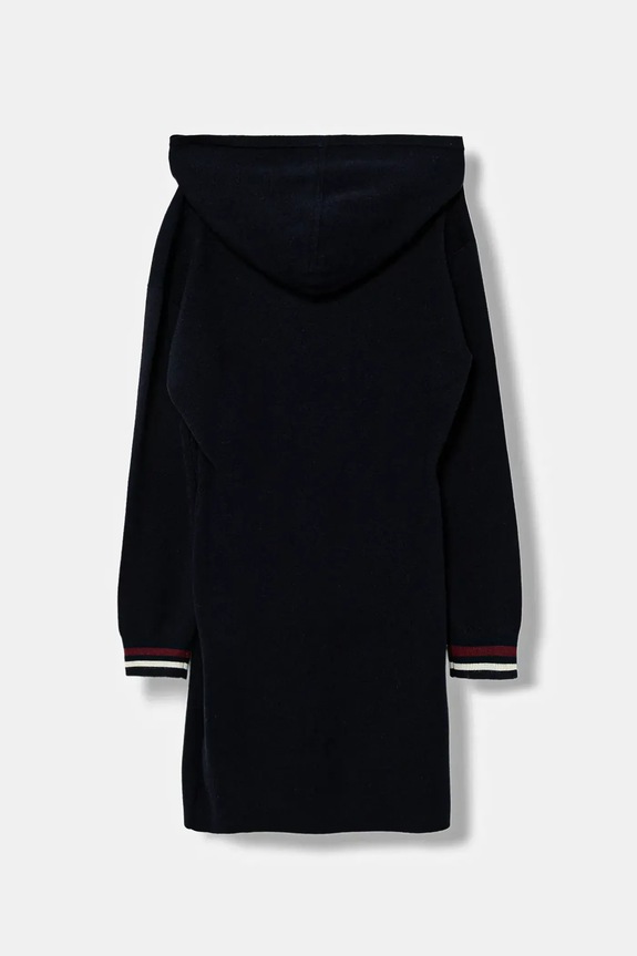 Detské šaty s prímesou vlny Guess J5BK32.Z1152.9BYA tmavomodrá AW25