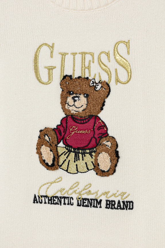 Дівчинка Дитяча сукня Guess K5BK01.Z3GS0.9BYA бежевий