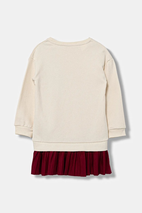 Παιδικό φόρεμα Guess K5BK07.KAD74.9BYA μπεζ AW25