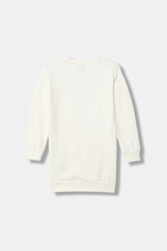 Хлопковое детское платье Guess K5BK10.KAD74.9BYA бежевый AW25