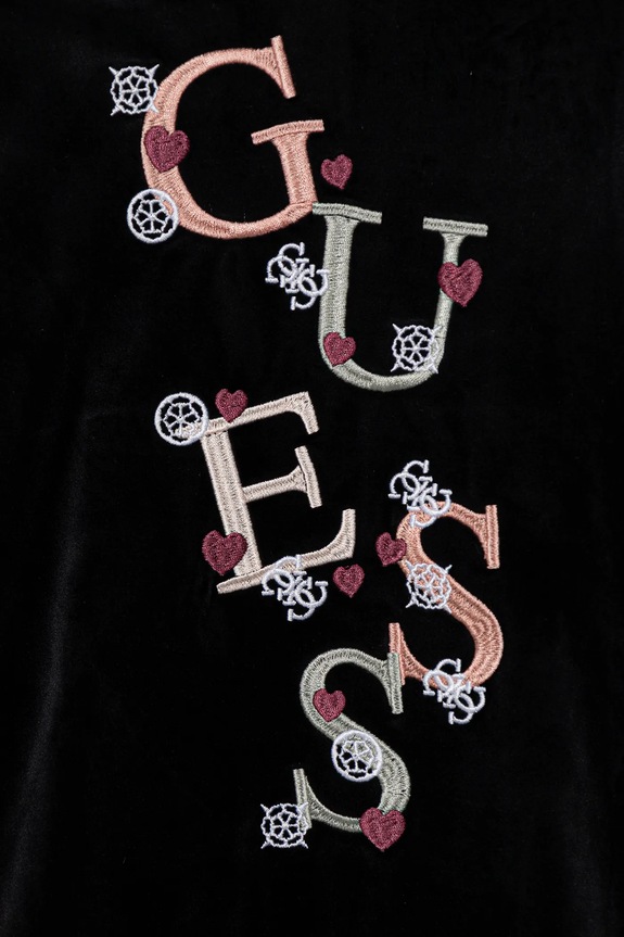 Dievča Dievčenské šaty Guess K5BK14.K0232.9BYA čierna