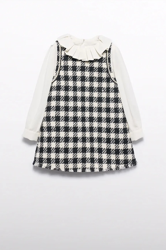Abel&Lula sukienka dziecięca 5526.1.Mini.9BYA czarny AW25