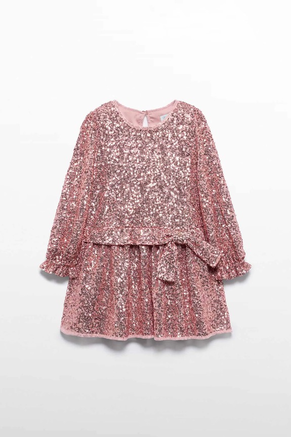 Abel&Lula rochie fete 5531.3.Mini.9BYA roz AW25