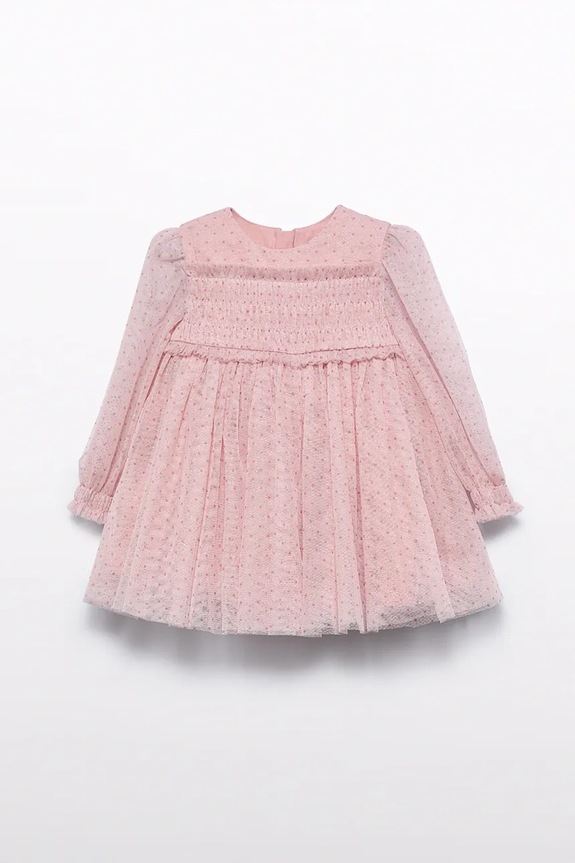 Φόρεμα μωρού Abel&Lula 5506.9.Baby.9BYA ροζ AW25