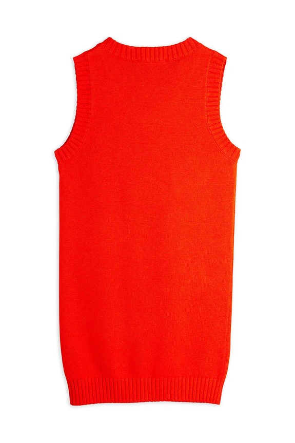 Lány Mini Rodini gyerek gyapjúkeverék ruha 25750104 piros