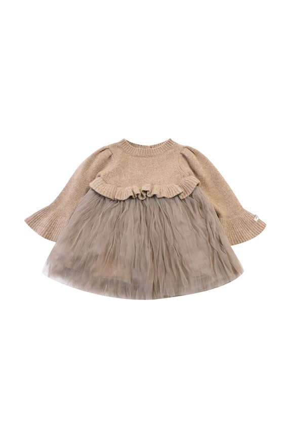 Donsje baba ruha gyapjúval Paulien Dress 4103200.74.92 bézs AW25