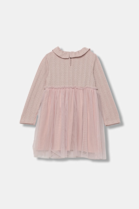 United Colors of Benetton rochie fete 4JACGV02J.P.seasonal roz AW25