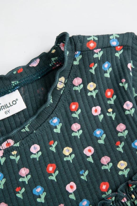 BIMBA Coccodrillo vestito bambina ZC5129101FGK verde