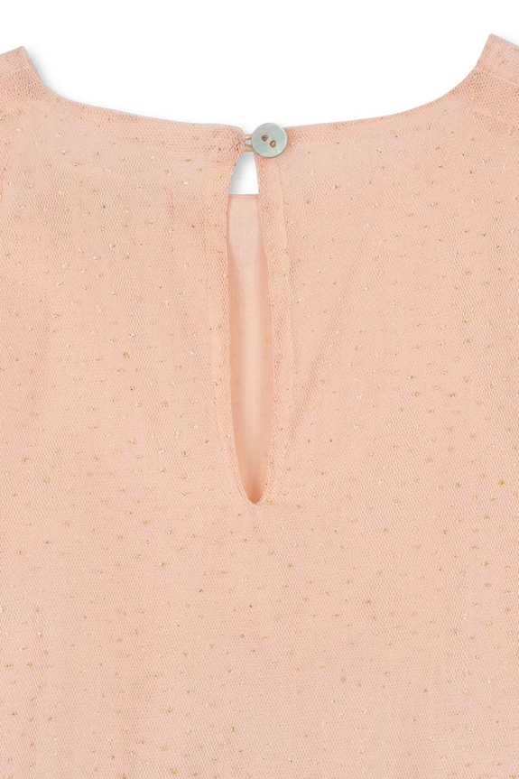 Παιδικό φόρεμα Konges Sløjd FAY DRESS GRS ροζ KS104296.9BYA