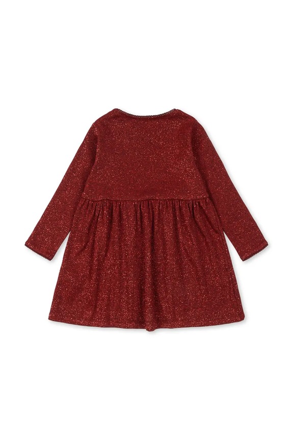 Konges Sløjd rochie fete ROLI DRESS KS104415.9BYA rosu AW25