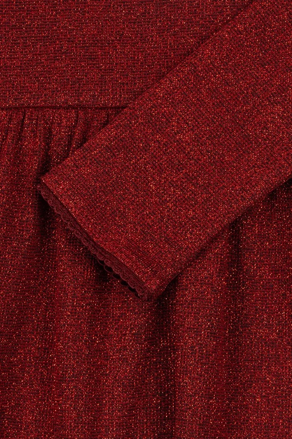 Dievčenské šaty Konges Sløjd ROLI DRESS červená KS104415.9BYA