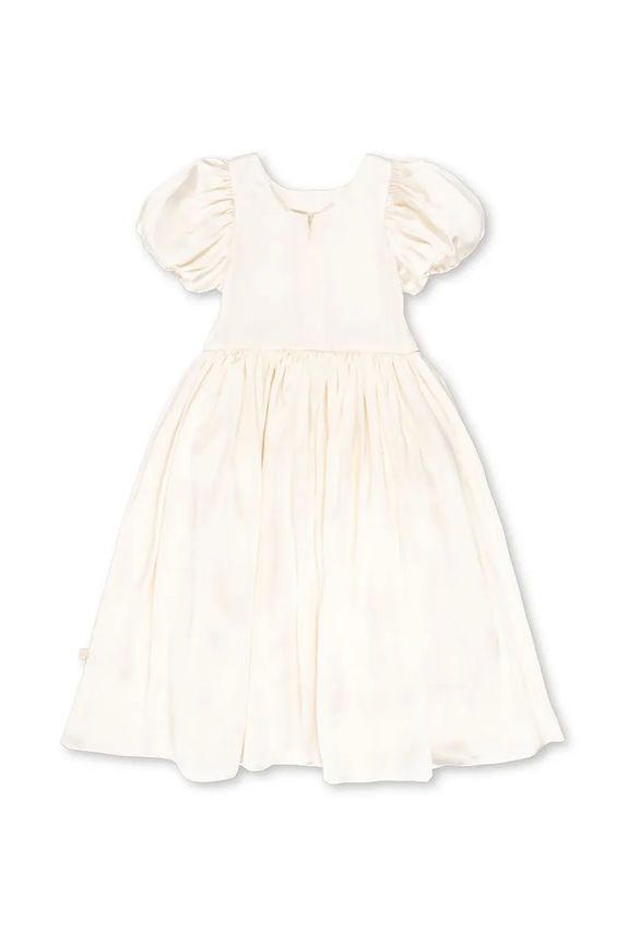 Fete Konges Sløjd rochie fete CELESTE DRESS KS104508.9BYA alb